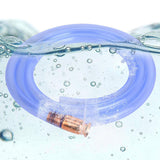 Maxbell Clear Self Priming Siphon Hose 1/2 inch Pump Transfer for Gasoline Oil Fluid