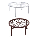 Maxbell Flower Pot Stand Multifunctional Convenient Heavy Duty for Patio Home Garden White