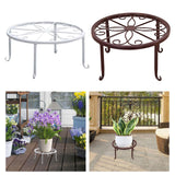 Maxbell Flower Pot Stand Multifunctional Convenient Heavy Duty for Patio Home Garden White