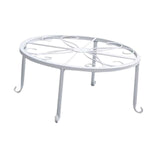 Maxbell Flower Pot Stand Multifunctional Convenient Heavy Duty for Patio Home Garden White