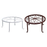 Maxbell Flower Pot Stand Multifunctional Convenient Heavy Duty for Patio Home Garden White