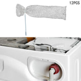 12x Washing Machine Fluff Traps Spare Parts Fluff Snare Traps for Home Laundry 12 Pieces