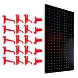 Maxbell Wall Pegboard Organizer Pegboard Panels for Craft Room Living Room Workbench