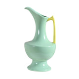 Maxbell Flower Vase with Handles and Spouts Elegant Art for TV Cabinet Wedding Shelf Green