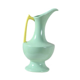 Maxbell Flower Vase with Handles and Spouts Elegant Art for TV Cabinet Wedding Shelf Green