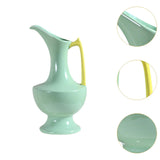 Maxbell Flower Vase with Handles and Spouts Elegant Art for TV Cabinet Wedding Shelf Green