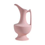Maxbell Flower Vase with Handles and Spouts Elegant Art for TV Cabinet Wedding Shelf Pink
