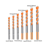 Maxbell 7 Pieces Drill Multifunctional Concrete Drill Kit for Ceramic Brick