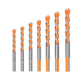 Maxbell 7 Pieces Drill Multifunctional Concrete Drill Kit for Ceramic Brick