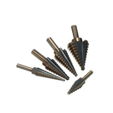 Maxbell Step Cone Drill Bit Quick Change Multipurpose for Carbon Steel Planks Metal Storage Bag