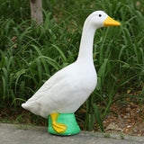 Maxbell Garden Duck Statue Cute Backyard Decoration for Outside Porch Indoor/Outdoor 60cmx56cmx23cm