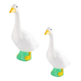 Maxbell Garden Duck Statue Cute Backyard Decoration for Outside Porch Indoor/Outdoor 60cmx56cmx23cm