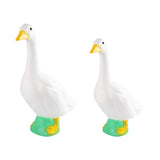 Maxbell Garden Duck Statue Cute Backyard Decoration for Outside Porch Indoor/Outdoor 60cmx56cmx23cm