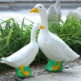 Maxbell Garden Duck Statue Cute Backyard Decoration for Outside Porch Indoor/Outdoor 60cmx56cmx23cm