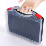 Maxbell Portable Tool Box Large Capacity Hardware Box for Electronics Outdoor Crafts