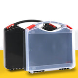 Maxbell Portable Tool Box Large Capacity Hardware Box for Electronics Outdoor Crafts