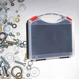 Maxbell Portable Tool Box Large Capacity Hardware Box for Electronics Outdoor Crafts