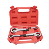 Maxbell 4x Nut Breaker Screw Splitter for Removing Broken and Damaged Nuts Workshops Red Storage box