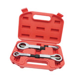 Maxbell 4x Nut Breaker Screw Splitter for Removing Broken and Damaged Nuts Workshops Red Storage box