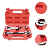 Maxbell 4x Nut Breaker Screw Splitter for Removing Broken and Damaged Nuts Workshops Red Storage box