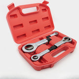 Maxbell 4x Nut Breaker Screw Splitter for Removing Broken and Damaged Nuts Workshops Red Storage box