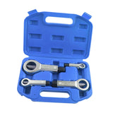 Maxbell 4x Nut Breaker Screw Splitter for Removing Broken and Damaged Nuts Workshops Blue Storage box