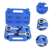Maxbell 4x Nut Breaker Screw Splitter for Removing Broken and Damaged Nuts Workshops Blue Storage box