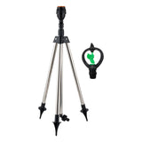 Maxbell Rotating Tripod Sprinkler Irrigation System for Hot Day Cooling Garden Patio With Holder