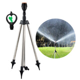 Maxbell Rotating Tripod Sprinkler Irrigation System for Hot Day Cooling Garden Patio With Holder