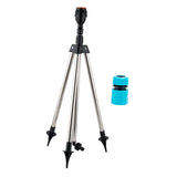 Maxbell Rotating Tripod Sprinkler Irrigation System for Hot Day Cooling Garden Patio With Holder Joint