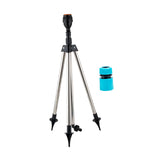 Maxbell Rotating Tripod Sprinkler Irrigation System for Hot Day Cooling Garden Patio With Holder Joint