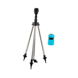Maxbell Rotating Tripod Sprinkler Irrigation System for Hot Day Cooling Garden Patio With Holder Joint