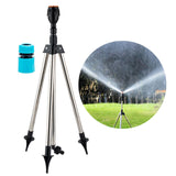 Maxbell Rotating Tripod Sprinkler Irrigation System for Hot Day Cooling Garden Patio With Holder Joint