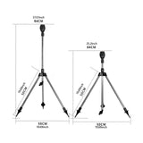 Maxbell Rotating Tripod Sprinkler Irrigation System for Hot Day Cooling Garden Patio Holder and Joint Set