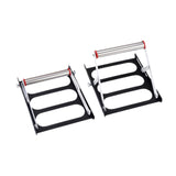 Maxbell 2Pcs Material Supports Reinforced Base Stable Cutting Machine Support Stands