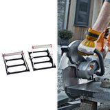 Maxbell 2Pcs Material Supports Reinforced Base Stable Cutting Machine Support Stands
