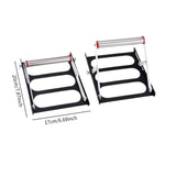 Maxbell 2Pcs Material Supports Reinforced Base Stable Cutting Machine Support Stands