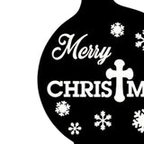 Maxbell Christmas Yard Signs Decor Hollow Snowflake Stake for Home Walkway Landscape Style C