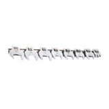 Maxbell 3/8" Drive Crowfoot Wrenches Portable Professional Metric Practical Tool Kit 8 Sizes