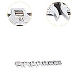 Maxbell 3/8" Drive Crowfoot Wrenches Portable Professional Metric Practical Tool Kit 8 Sizes