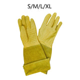 Maxbell Gardening Sleeves Protective Thorn Proof Washable Garden Thick Palm Gauntlet S