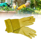 Maxbell Gardening Sleeves Protective Thorn Proof Washable Garden Thick Palm Gauntlet XL