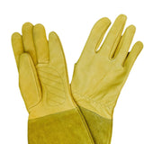 Maxbell Gardening Sleeves Protective Thorn Proof Washable Garden Thick Palm Gauntlet XL