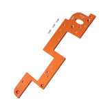 ARC Grooving Auxiliary Tool Wood Grooving Guide for Cabinet Kitchen Wardrobe Orange