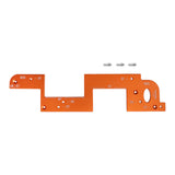 ARC Grooving Auxiliary Tool Wood Grooving Guide for Cabinet Kitchen Wardrobe Orange