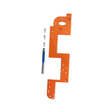 Handle Free Slotting Tool Portable Woodworking Tool for Cabinet Door Kitchen Orange