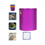 Maxbell Mesh Filtration Bag Versatile Household Practical Easy to Clean 5 Gallon Purple 25 Microns