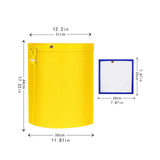 Maxbell Mesh Filtration Bag Versatile Household Practical Easy to Clean 5 Gallon Yellow 73 Microns
