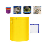 Maxbell Mesh Filtration Bag Versatile Household Practical Easy to Clean 5 Gallon Yellow 73 Microns