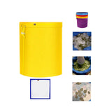 Maxbell Mesh Filtration Bag Versatile Household Practical Easy to Clean 5 Gallon Yellow 73 Microns